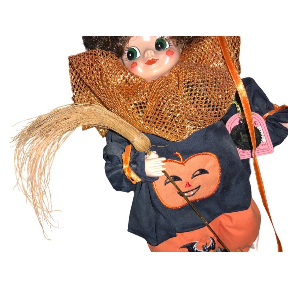 Brinn's October Calendar Clown Doll 1986 Halloween Trick or Treat - Picture 12 of 12